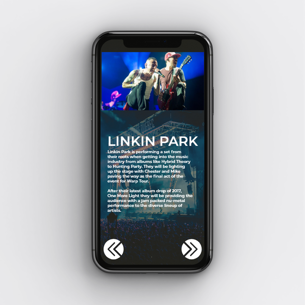 Web design responsive view
